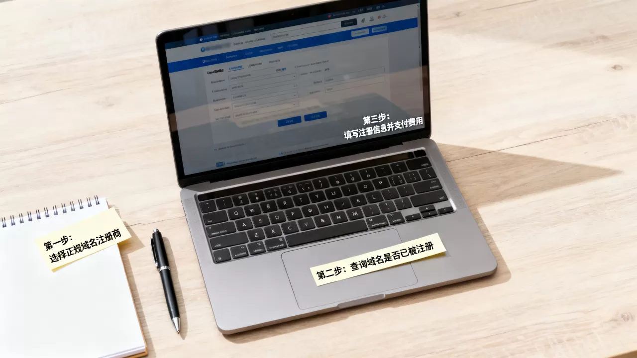 如何申请网站域名？域名注册流程及注意事项
