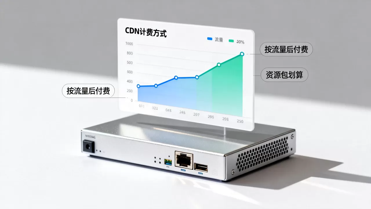 七牛云CDN按流量后付费好还是资源包划算？CDN计费方式对比