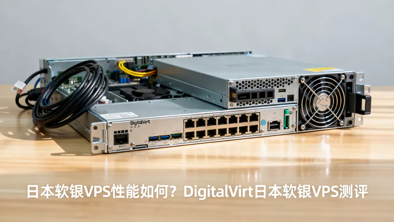 日本软银VPS性能如何？DigitalVirt日本软银VPS测评