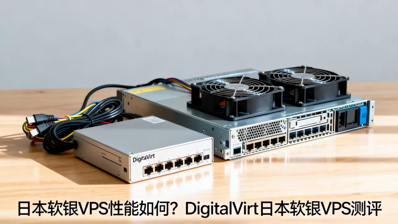 日本软银VPS性能如何？DigitalVirt日本软银VPS测评