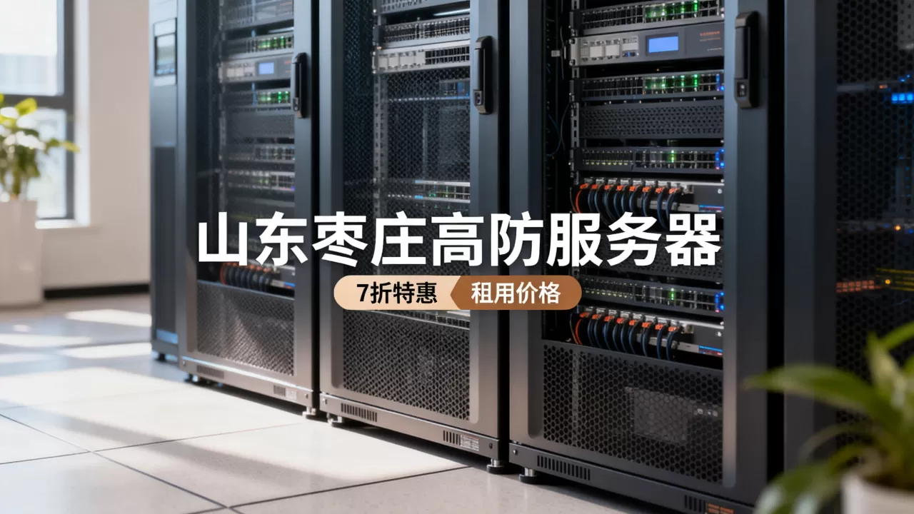 山东枣庄高防服务器7折特惠是真的吗？高防服务器租用价格
