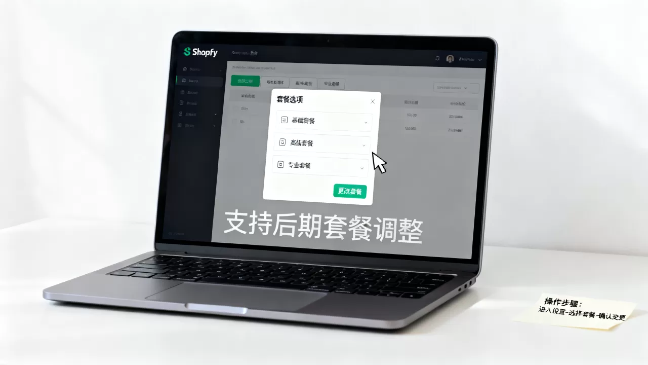 Shopify后期能更改套餐吗？，如何切换Shopify套餐