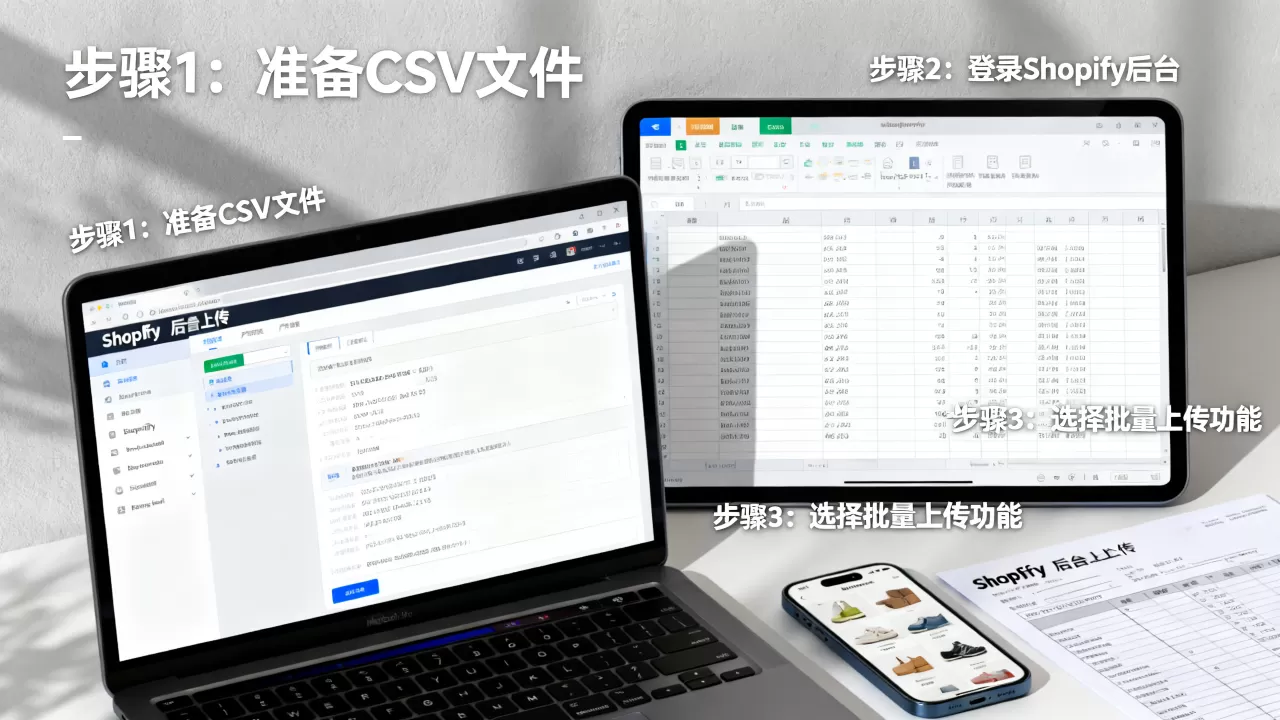 Shopify如何批量上传产品？Shopify批量上传产品教程