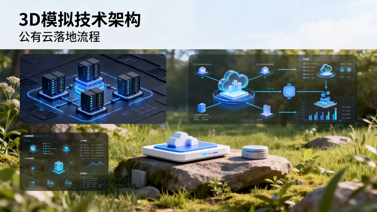 公有云3d模拟技术架构如何落地？