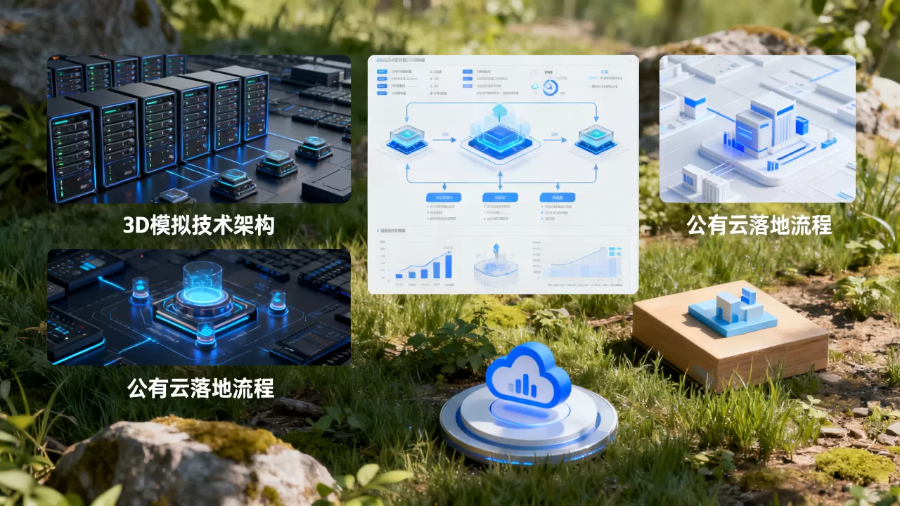 公有云3d模拟技术架构如何落地？
