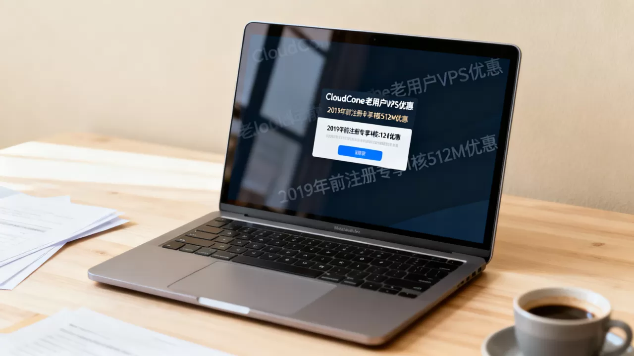 CloudCone老用户VPS优惠怎么领？2019年前注册专享1核512M优惠