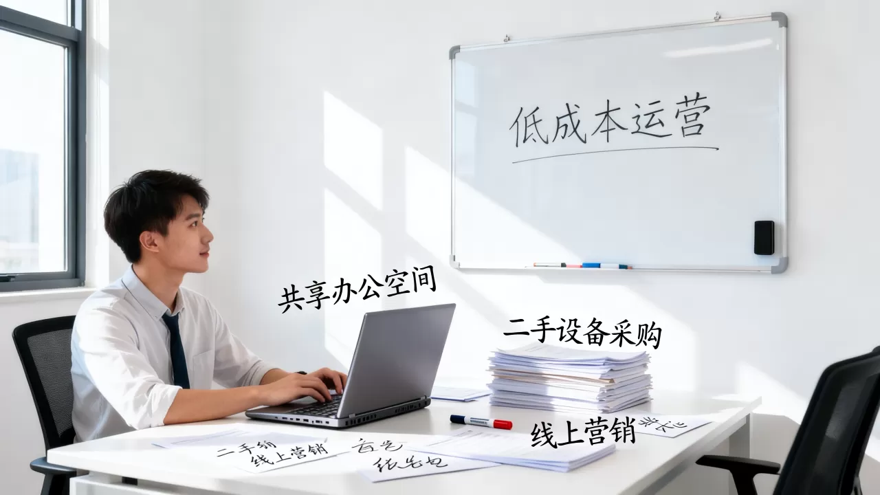 年轻企业家如何省钱？创业初期低成本运营策略