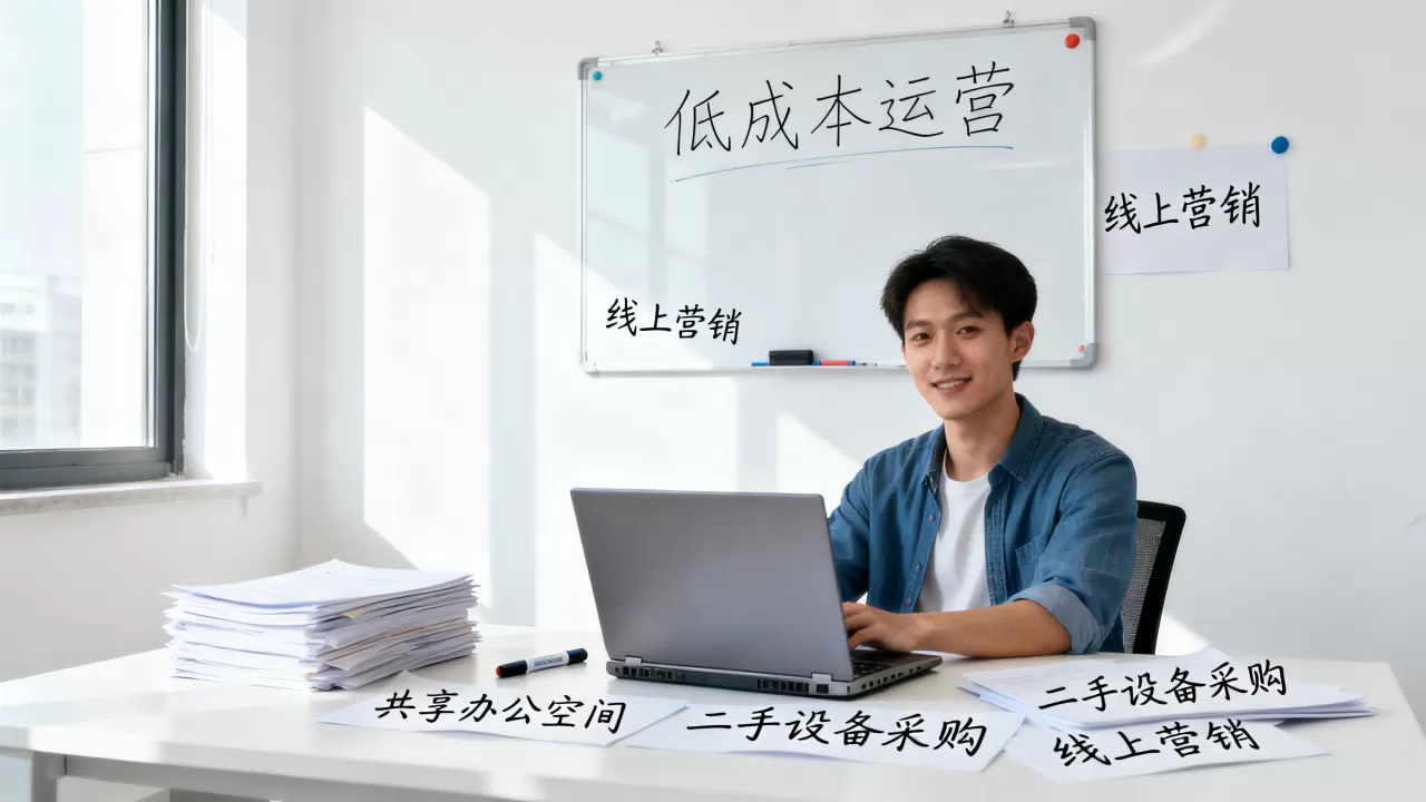 年轻企业家如何省钱？创业初期低成本运营策略