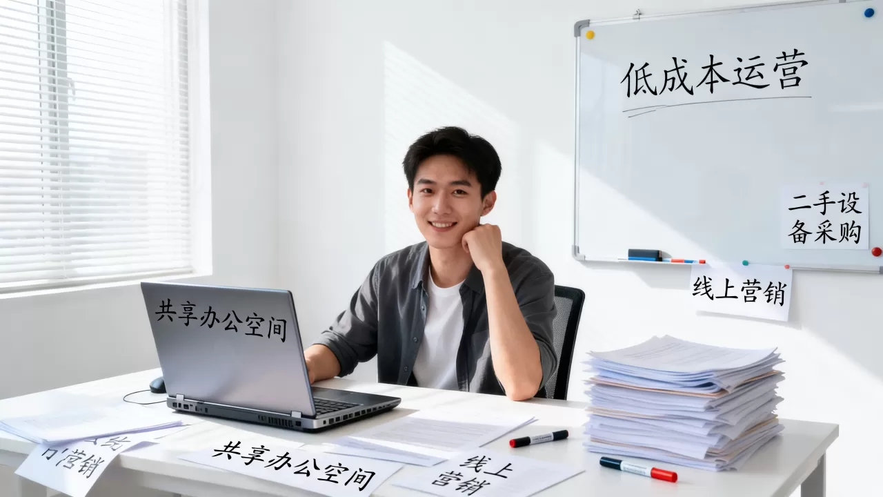 年轻企业家如何省钱？创业初期低成本运营策略