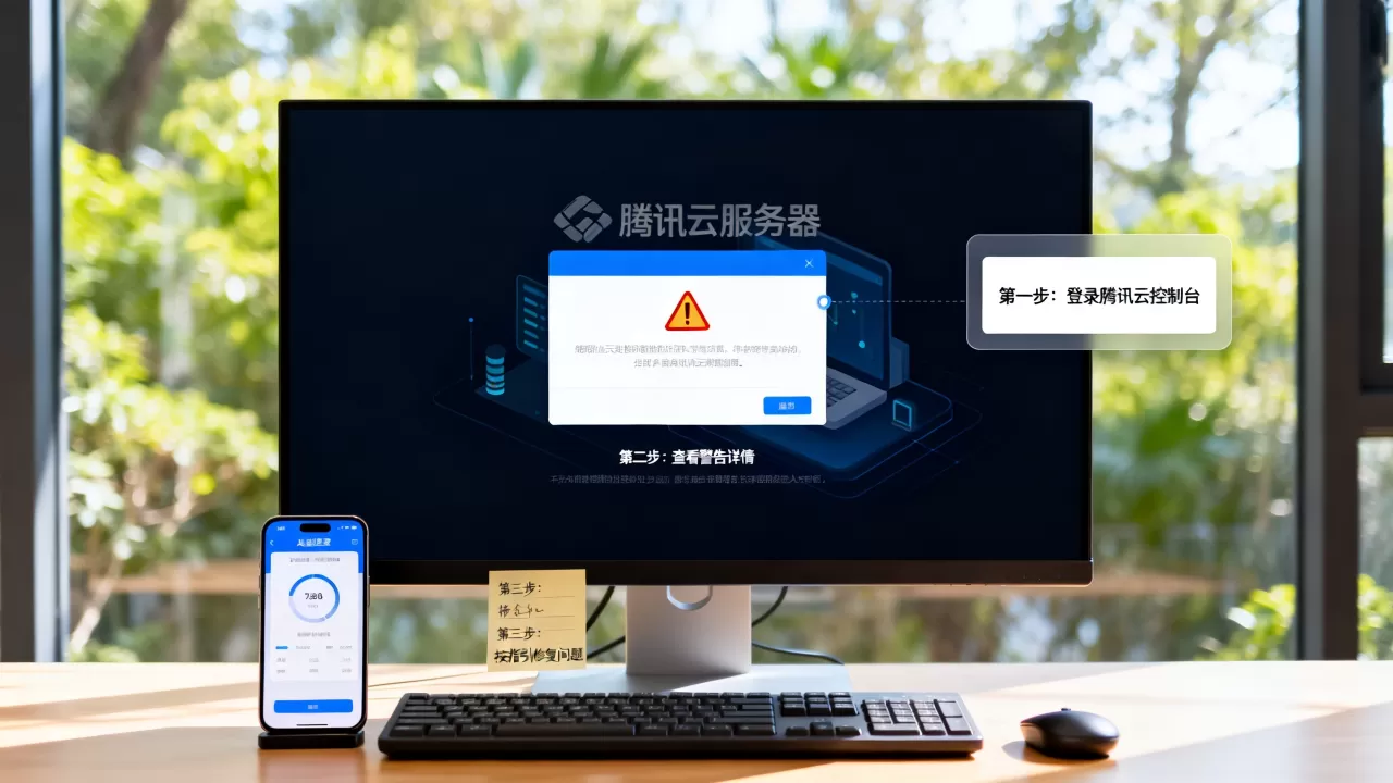 腾讯云服务器警告怎么解除？腾讯云警告信息处理教程