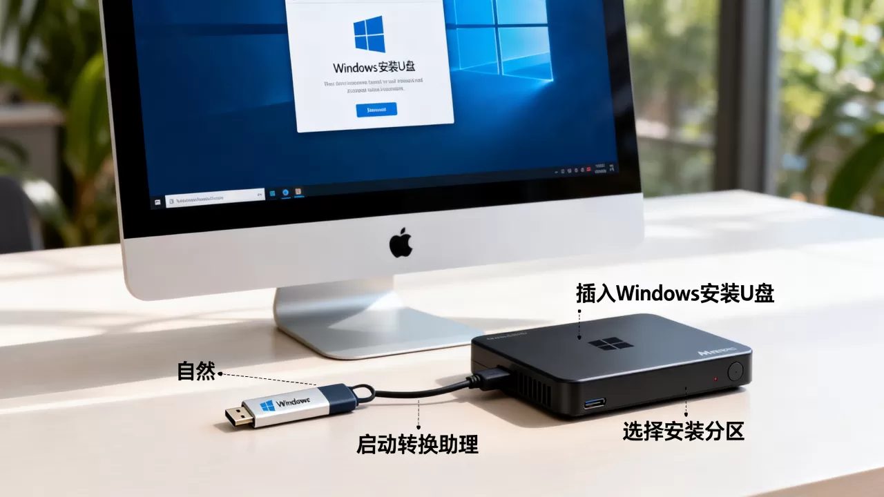 Mac电脑如何运行Windows软件？mac上装windows双系统教程