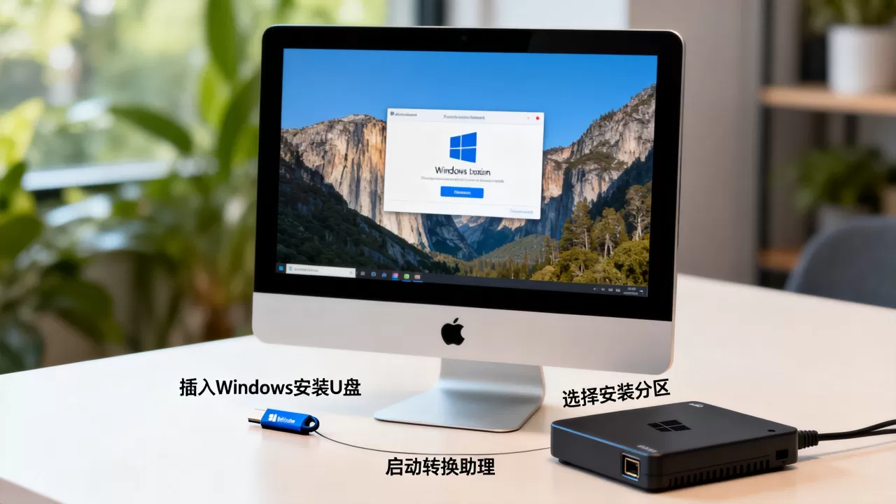 Mac电脑如何运行Windows软件？mac上装windows双系统教程