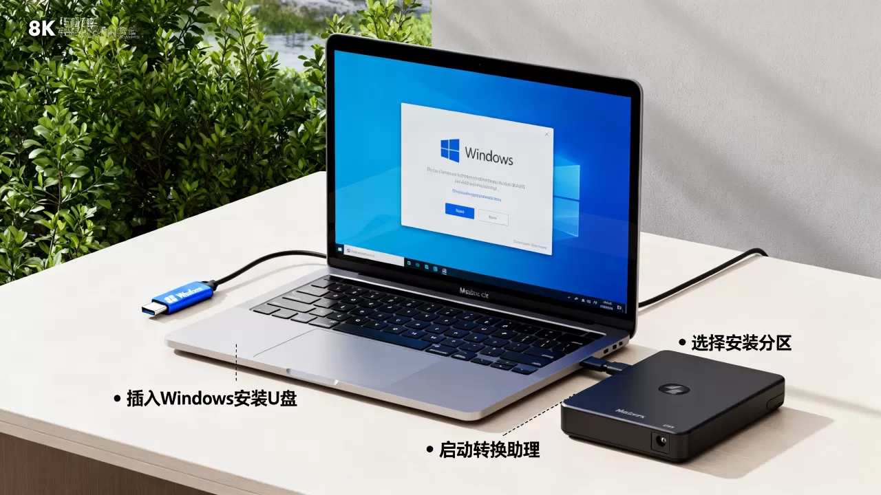 Mac电脑如何运行Windows软件？mac上装windows双系统教程