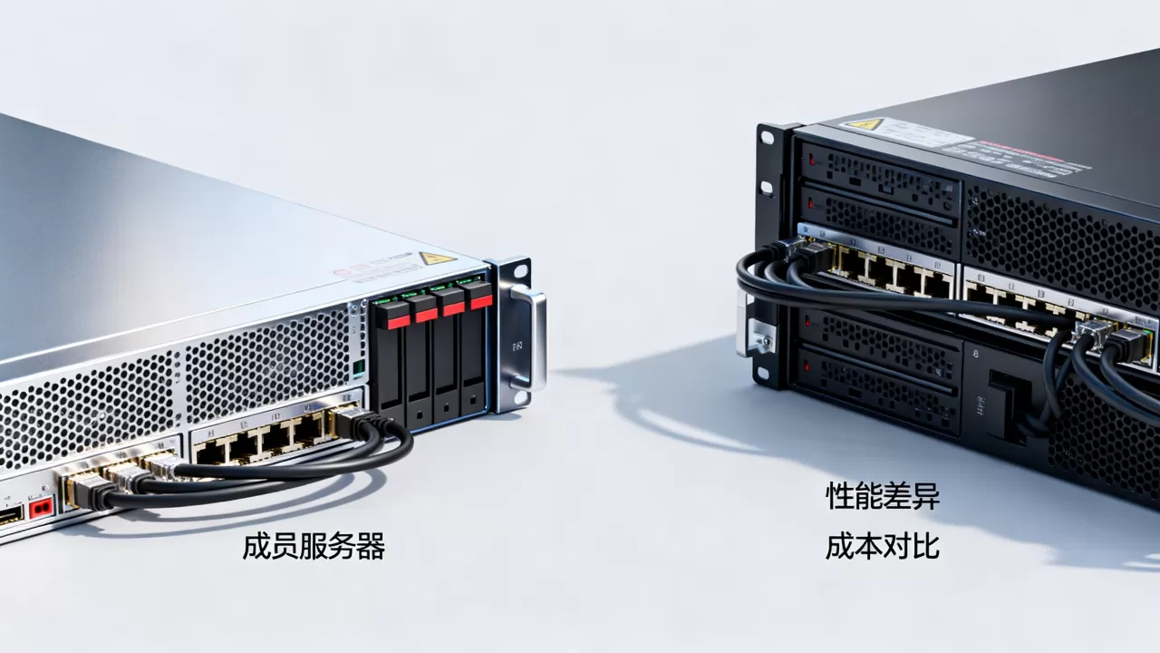 成员服务器和独立服务器有什么区别？服务器租用哪个性价比高