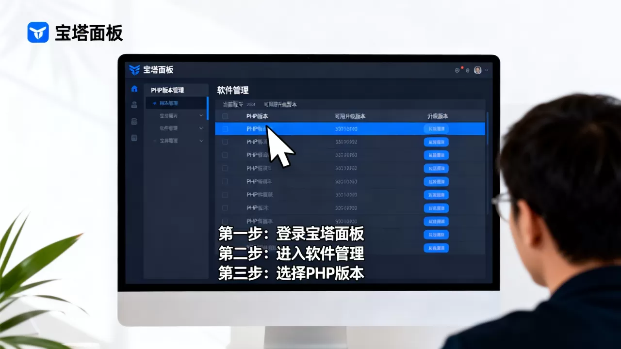 宝塔面板如何更新PHP版本？宝塔面板升级php版本教程