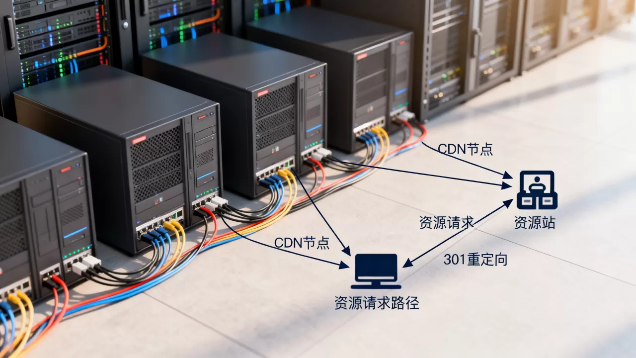 CDN加载资源为何出现301重定向？CDN配置301跳转导致资源加载失败怎么解决