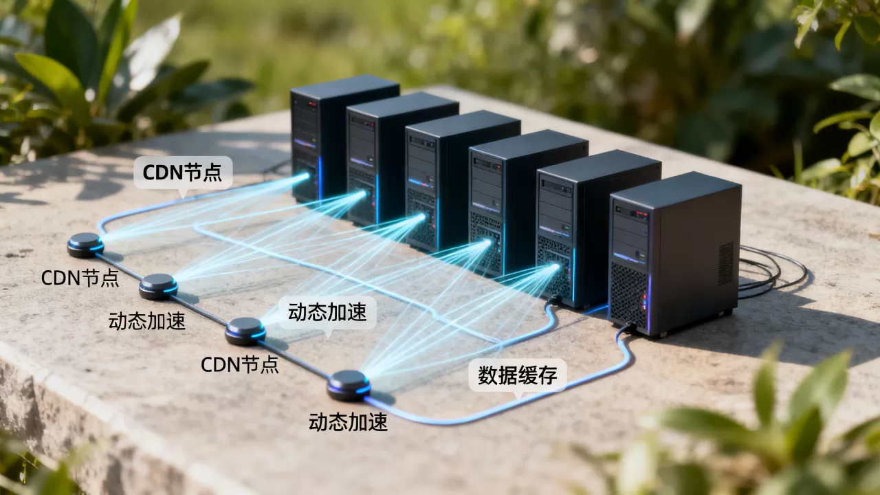 CDN动态加速原理是什么？cdn动态加速原理详解
