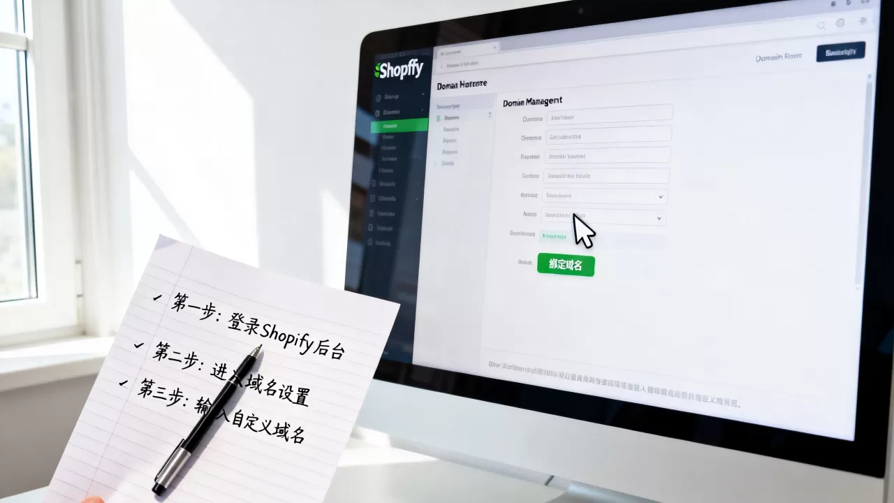 Shopify怎么绑定域名？Shopify独立站绑定自定义域名教程