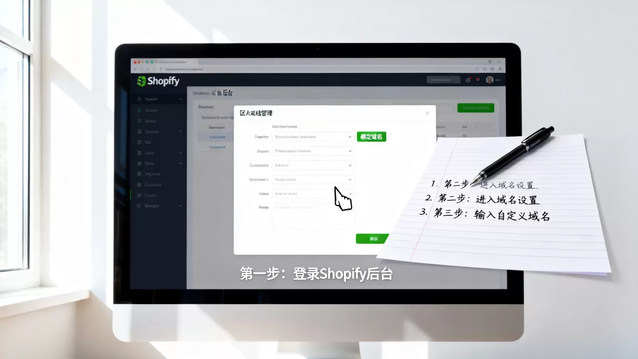 Shopify怎么绑定域名？Shopify独立站绑定自定义域名教程