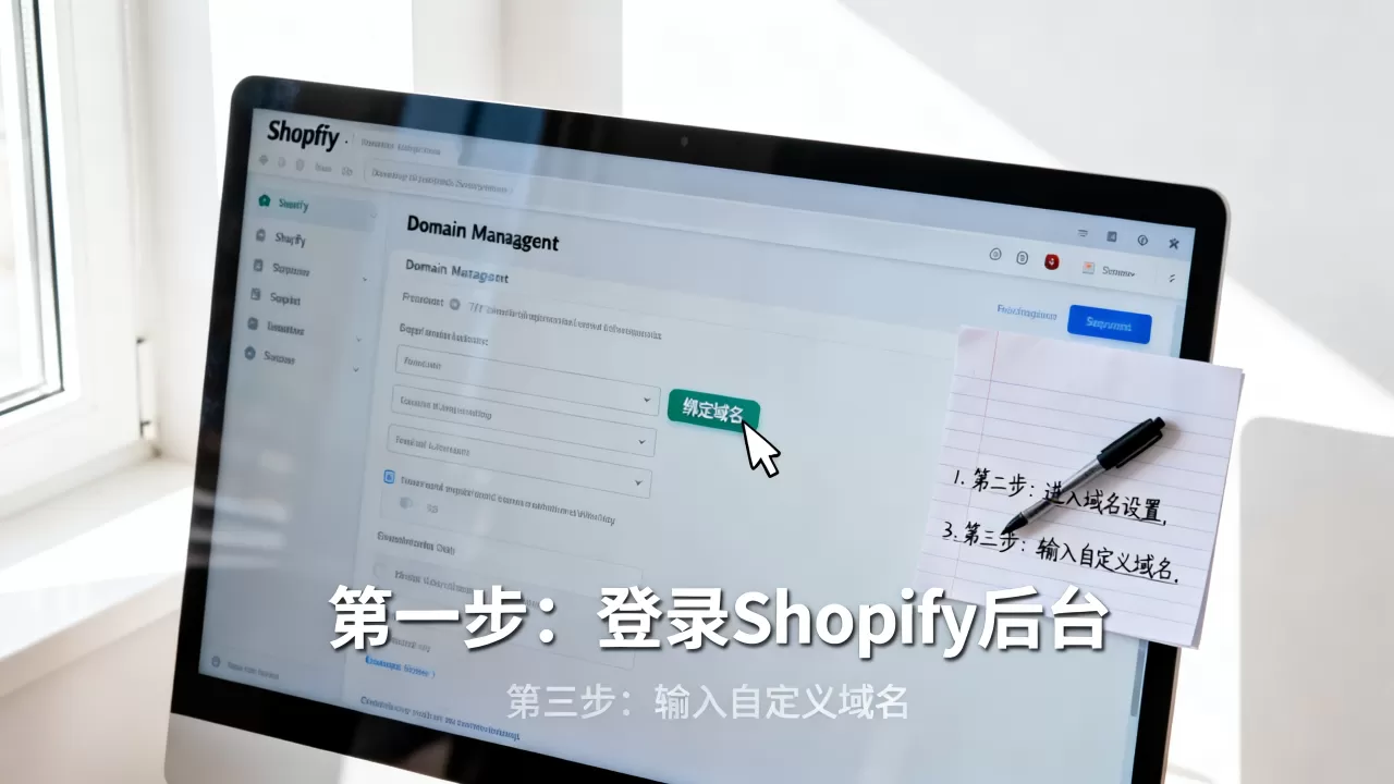Shopify怎么绑定域名？Shopify独立站绑定自定义域名教程