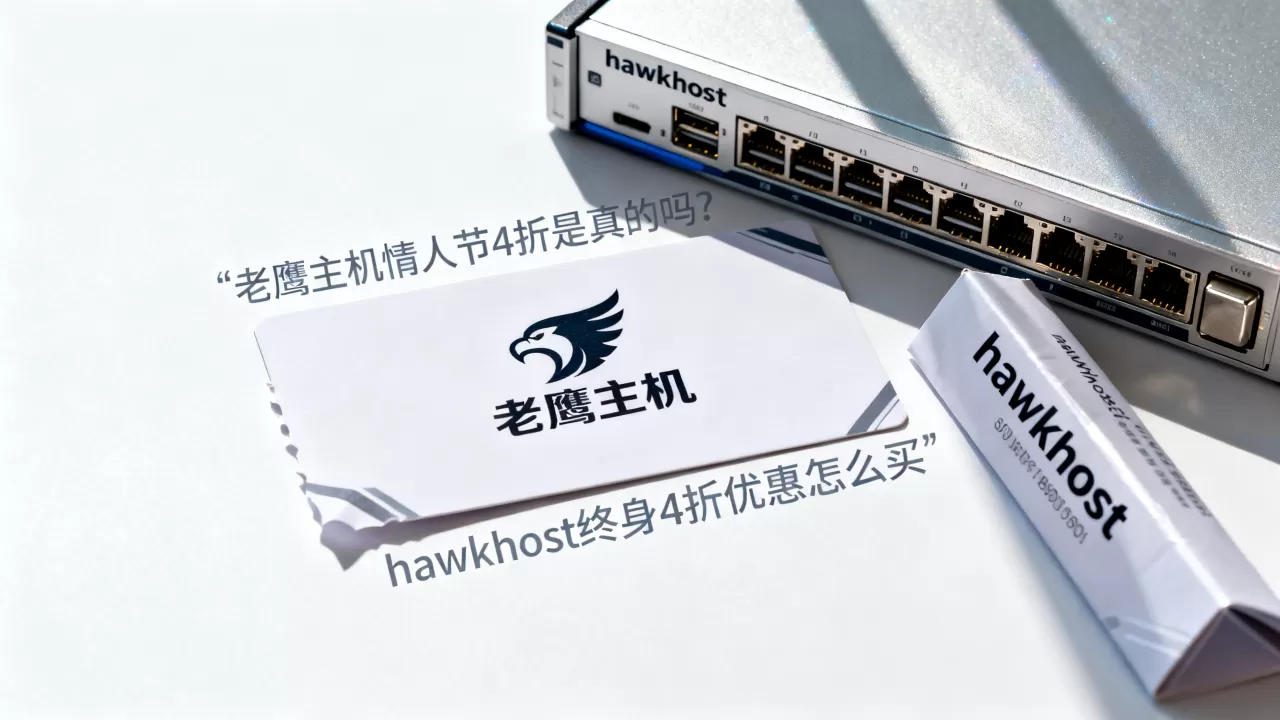 老鹰主机情人节4折是真的吗？hawkhost终身4折优惠怎么买