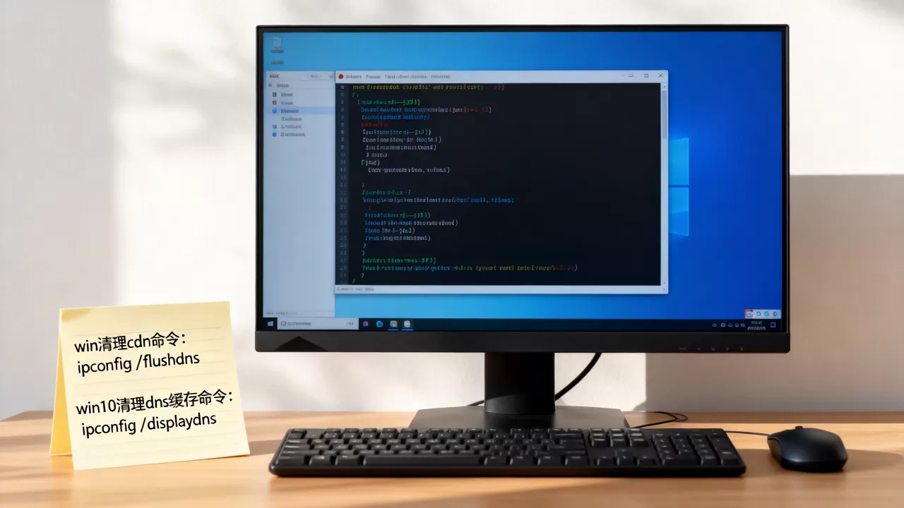 win清理cdn命令怎么操作？win10清理dns缓存命令