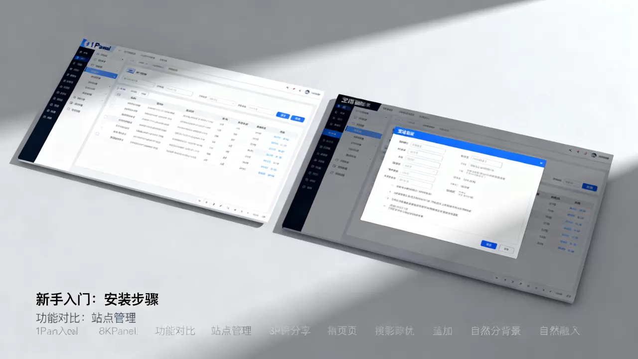1Panel和宝塔哪个好用？1Panel面板新手入门教程