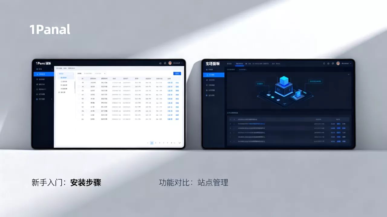 1Panel和宝塔哪个好用？1Panel面板新手入门教程