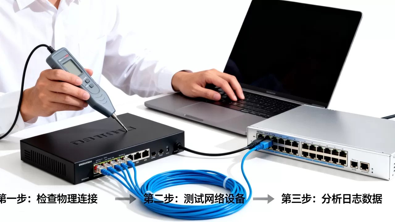 公司网络瘫痪怎么办？企业网络故障排查解决方法