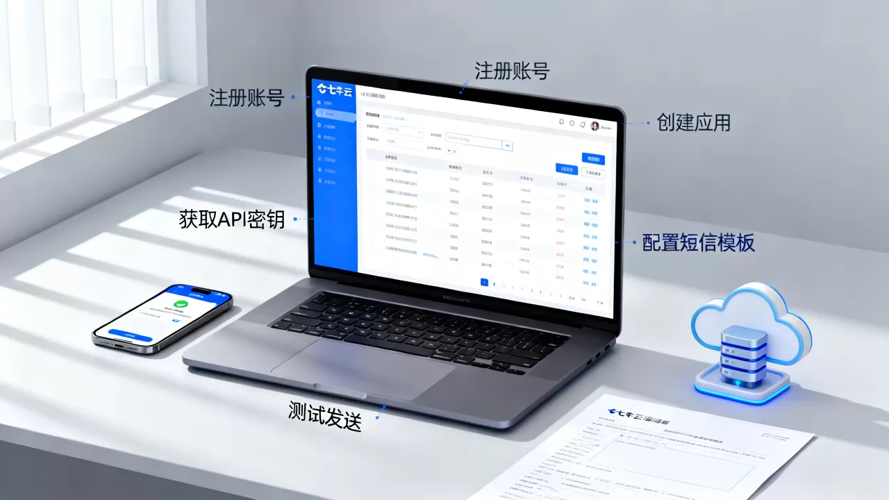 七牛云短信SMS好用吗？七牛云短信服务接入流程