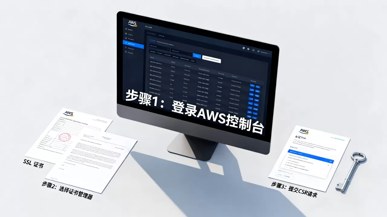 亚马逊SSL证书怎么领取？AWS SSL证书申请及使用教程