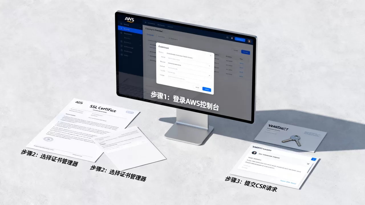 亚马逊SSL证书怎么领取？AWS SSL证书申请及使用教程