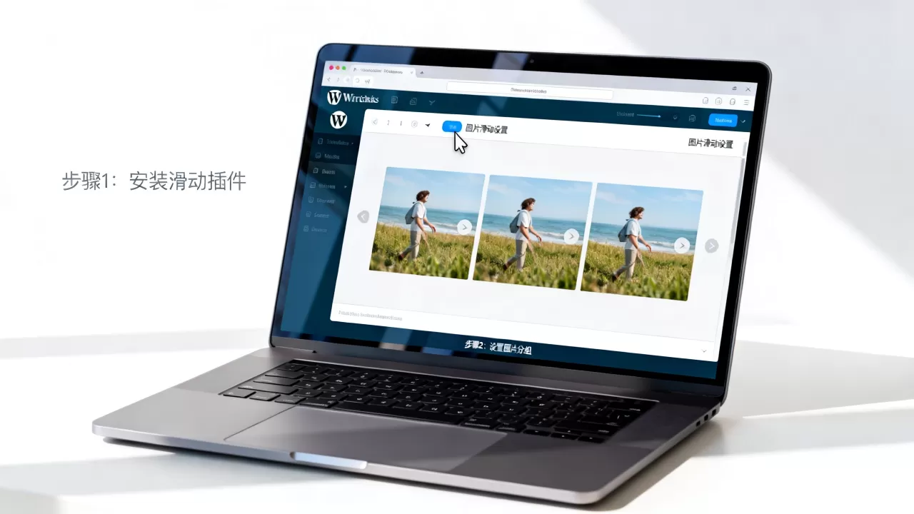 WordPress图片怎么左右滑动？WordPress实现图片左右滑动教程