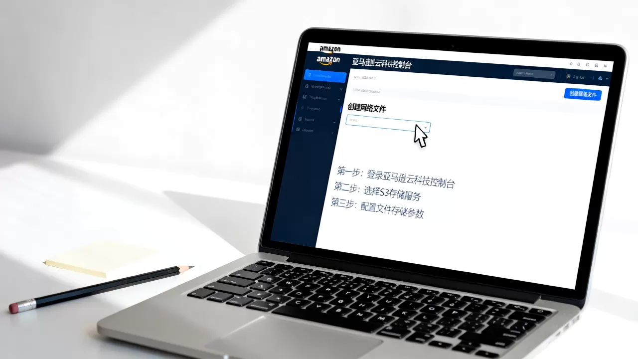 亚马逊云科技怎么创建网络文件？详细步骤教程