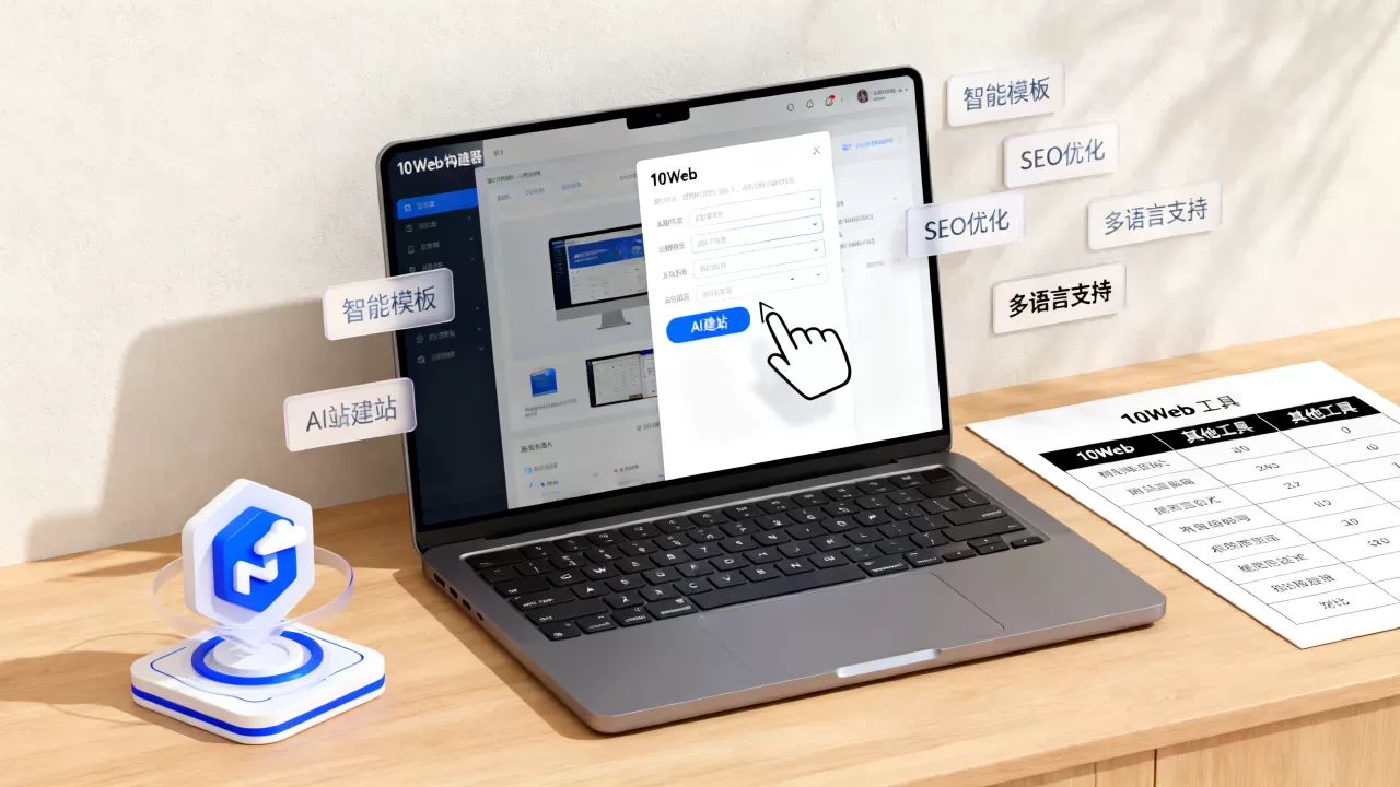 10Web构建器好用吗？AI建站工具哪个最好用