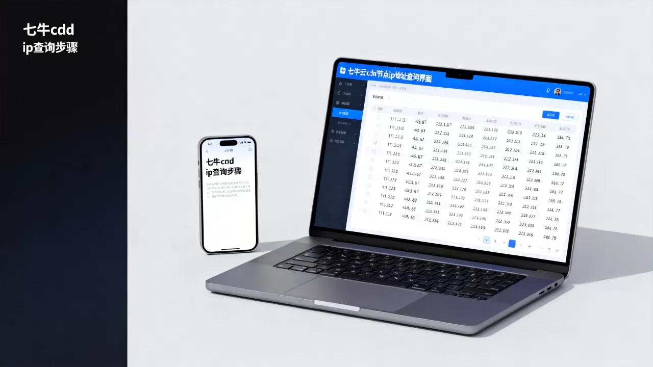 七牛cdn ip怎么查？七牛云cdn节点ip地址大全