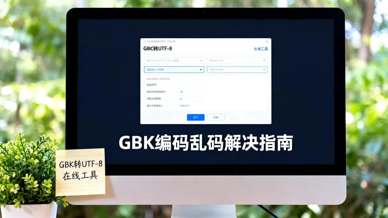 GBK编码乱码怎么解决？GBK转UTF-8在线工具