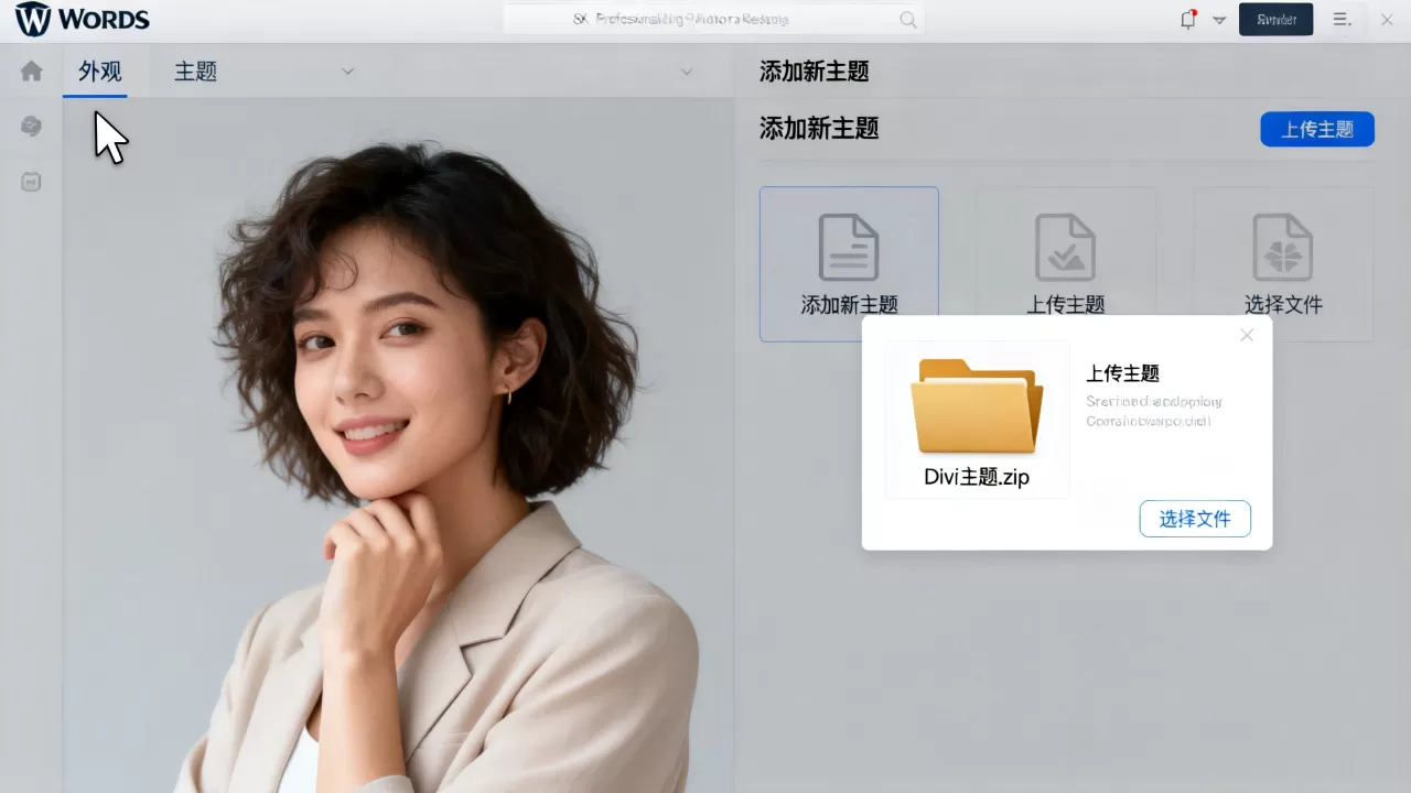 Divi主题怎么安装？WordPress网站搭建教程