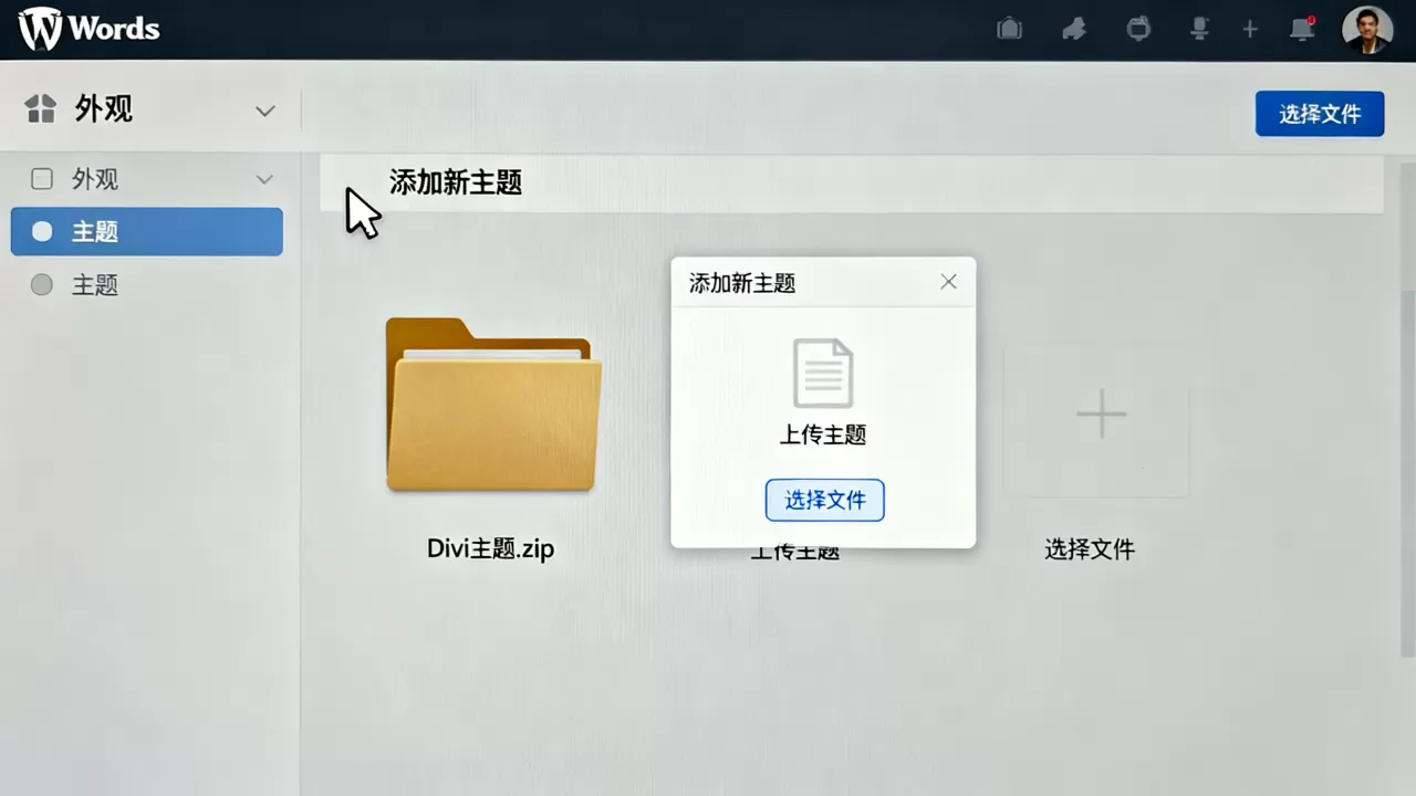 Divi主题怎么安装？WordPress网站搭建教程