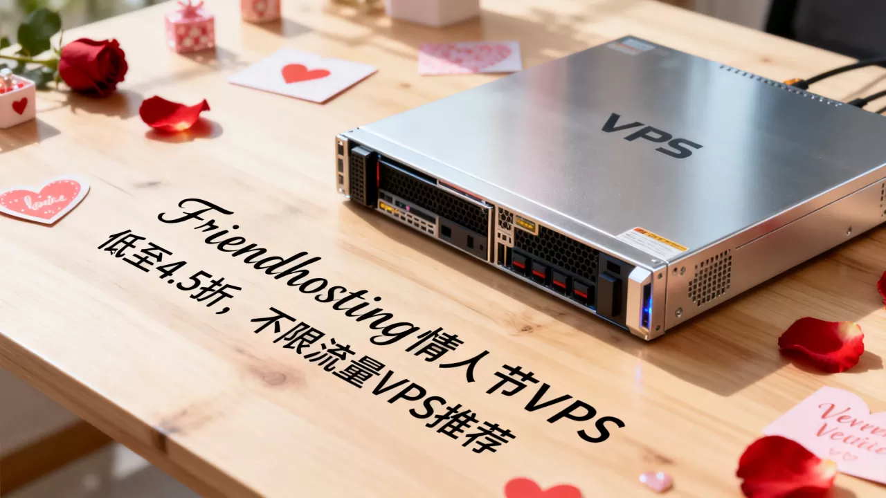 Friendhosting情人节VPS低至4.5折，不限流量VPS推荐