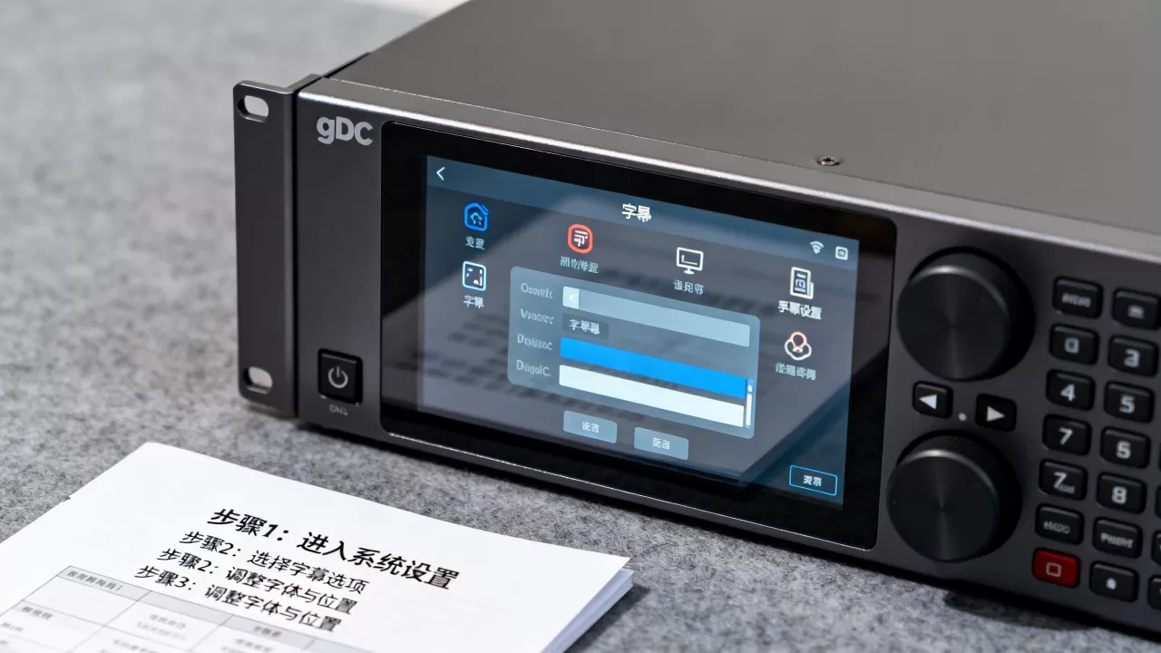 gdc服务器字幕怎么设置？gdc服务器字幕设置教程