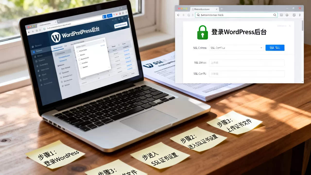WordPress如何安装SSL证书？WordPress免费SSL证书申请教程