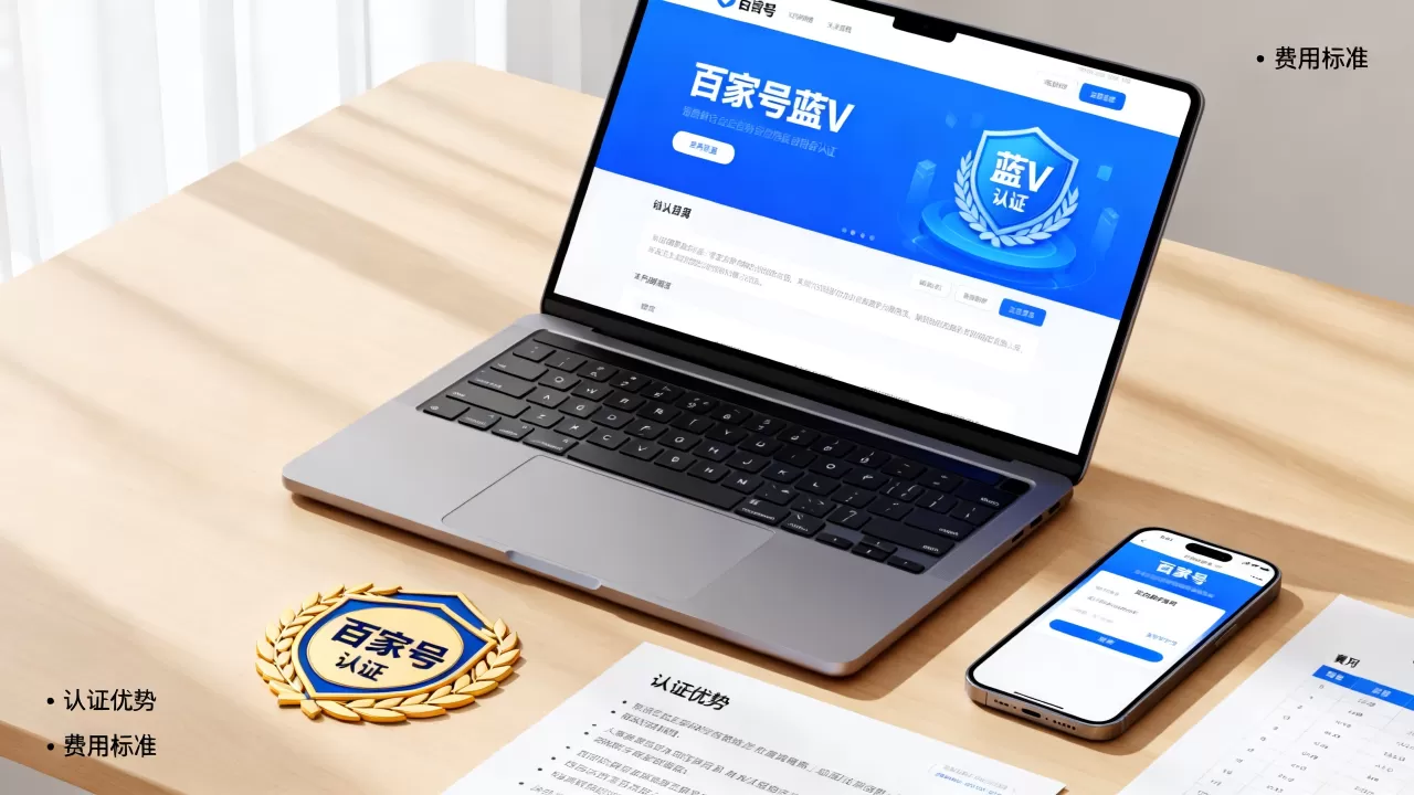 百家号蓝V认证有什么好处？百家号蓝V认证费用是多少