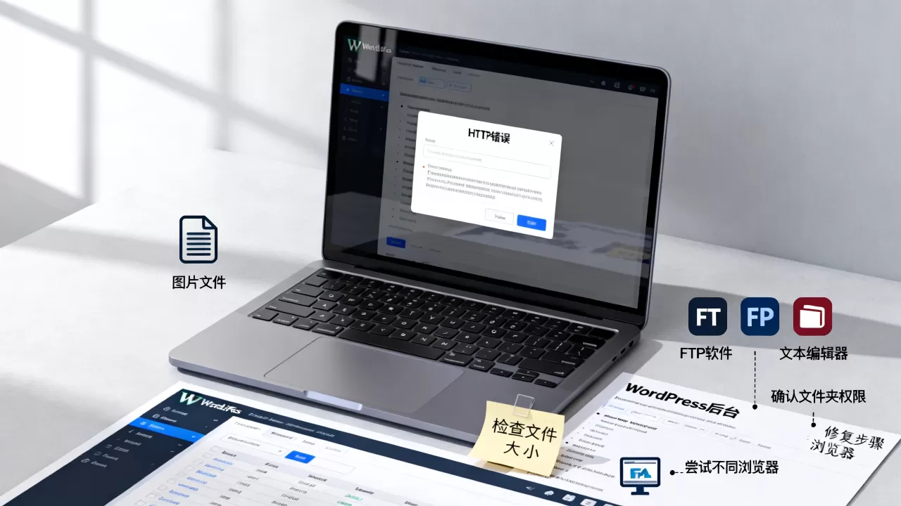 WordPress上传图片报HTTP错误怎么解决？如何修复图片上传失败