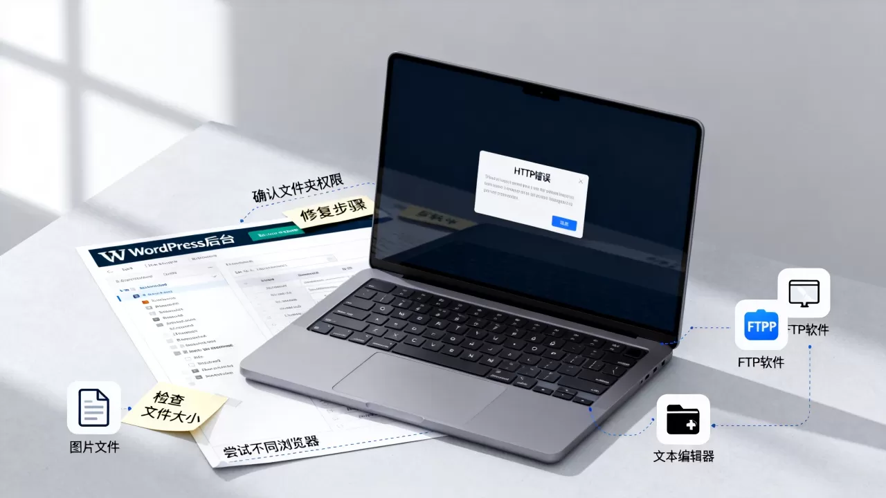 WordPress上传图片报HTTP错误怎么解决？如何修复图片上传失败