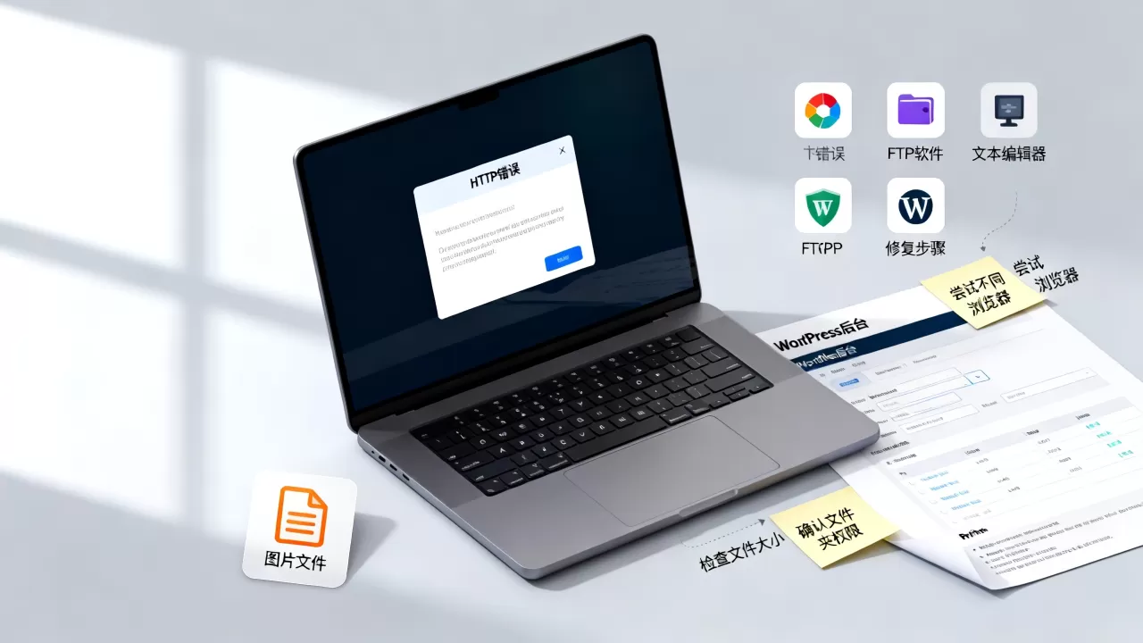 WordPress上传图片报HTTP错误怎么解决？如何修复图片上传失败