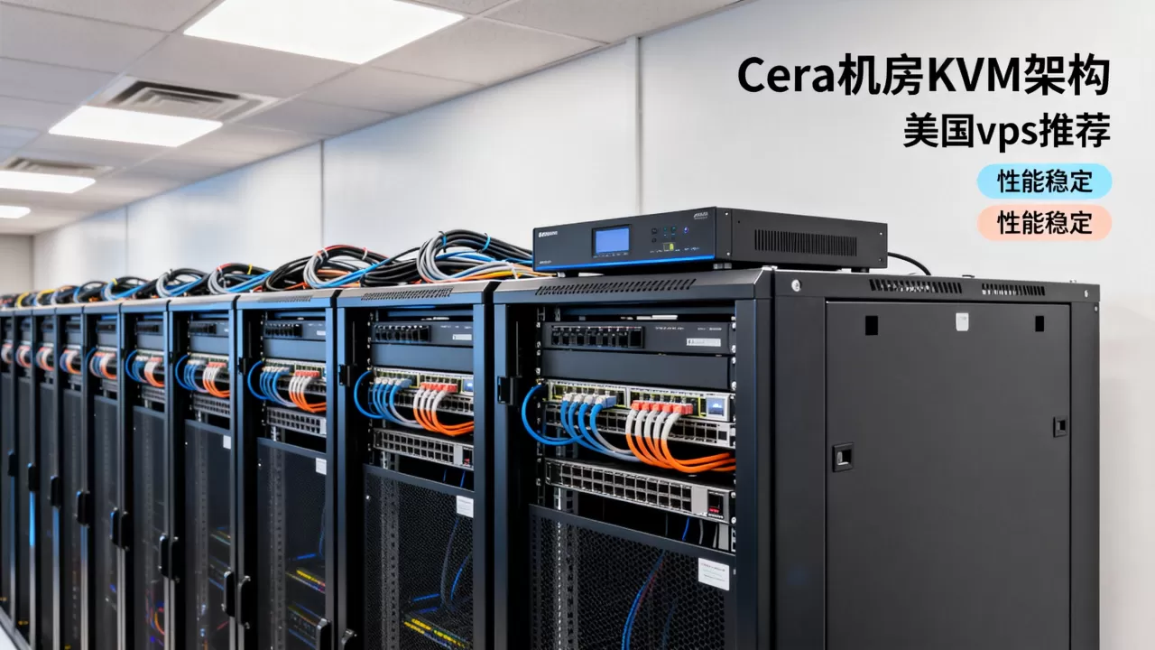 洛杉矶Cera机房KVM架构性能如何？美国vps推荐便宜稳定