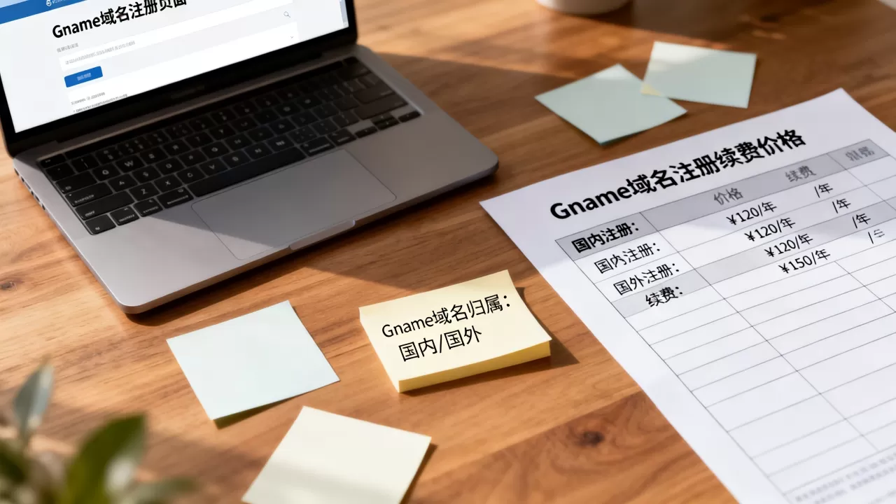 Gname域名到底是国内还是国外？Gname域名注册续费多少钱
