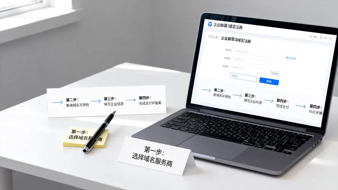 公司邮箱域名怎么设置？企业邮箱域名注册流程