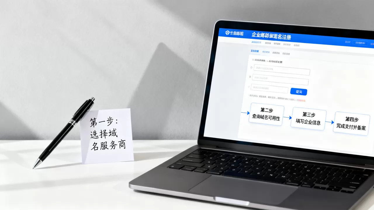 公司邮箱域名怎么设置？企业邮箱域名注册流程